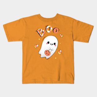 Cute ghost Kids T-Shirt